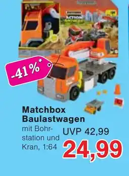 Wiglo Wunderland Matchbox Baulastwagen Angebot