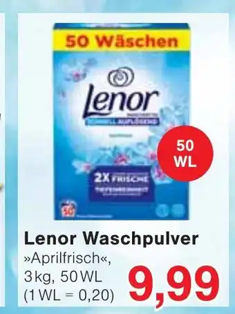 Wiglo Wunderland Lenor Waschpulver Angebot