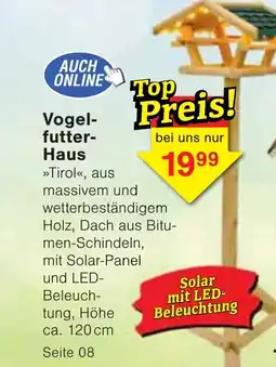 Wiglo Wunderland Vogel- futter- Haus Angebot