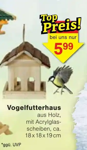 Wiglo Wunderland Vogelfutterhaus Angebot