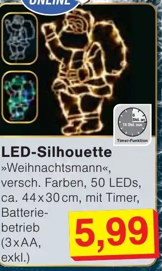 Wiglo Wunderland LED-Silhouette Angebot