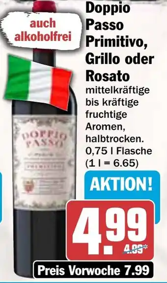 AEZ Passo Primitivo, Grillo oder Rosato Angebot