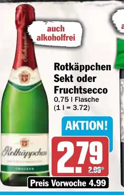 AEZ Rotkäppchen Sekt oder Fruchtsecco Angebot