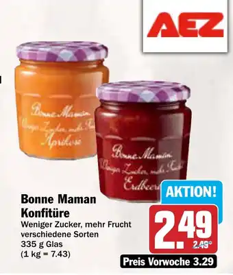 AEZ Bonne Maman Konfitüre verschiedene Sorten Angebot