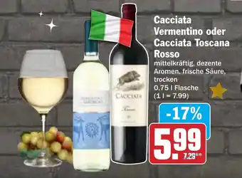 AEZ Cacciata Vermentino oder Cacciata Toscana Rosso Angebot