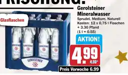 AEZ Gerolsteiner Mineralwasser Angebot