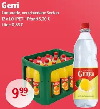 Trink und Spare Gerri Limonade Angebot