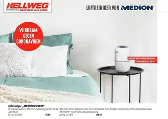 Hellweg Medion Luftreiniger „md19778 Oder 19878” Angebot