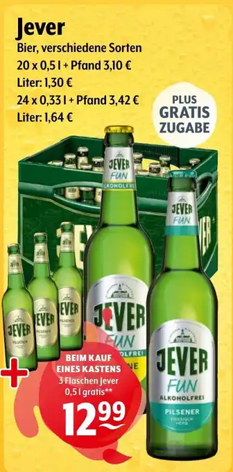 Trink und Spare Jever Bier Angebot