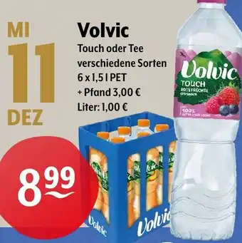 Trink und Spare Volvic Touch oder Tee Angebot