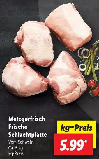 Lidl Metzgerfrisch Frische Schlachtplatte Angebot