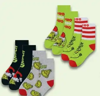 Lidl Kinder Socken The Grinch 2 Paar Angebot