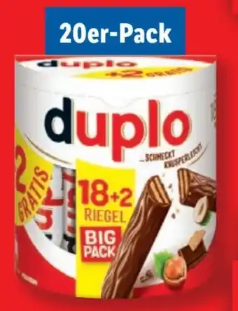 Lidl Kinder Duplo Angebot