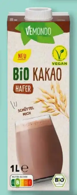 Lidl Bio Kakao Haferdrink Angebot