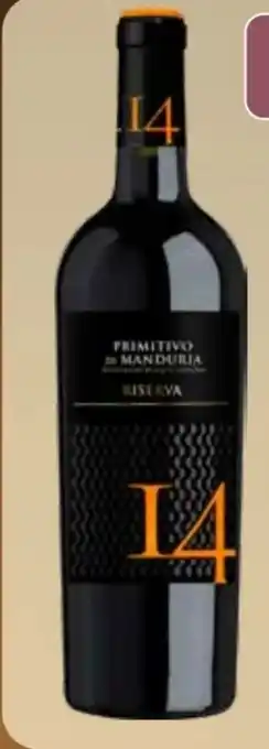 Edeka 14 Primitivo di Manduria Riserva Angebot