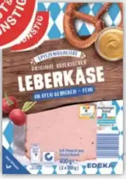 E-Center Original Bayerischer Leberkäse Angebot