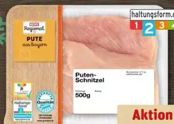 REWE Center Puten-Schnitzel Angebot