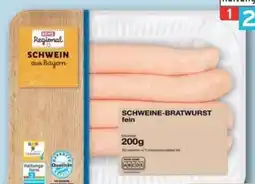 REWE Center Schweine-Bratwurst Angebot