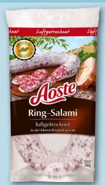 REWE Center Luftgetrocknete Ring-Salami Angebot