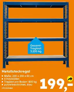 Globus Baumarkt Metallsteckregal Angebot