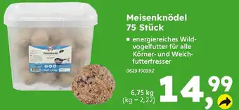 Globus Baumarkt Meisenknödel 75 Stück Angebot