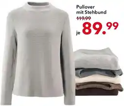 Peek & Cloppenburg Pullover mit Stehbund Angebot