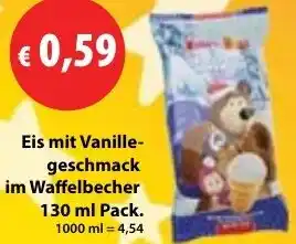 Mix Markt Eis mit Vanillegeschmack Angebot