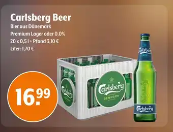 Trink und Spare Carlsberg premium lager oder 0.0% Angebot