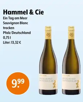 Trink und Spare Hammel & cie ein tag am meer sauvignon blanc Angebot