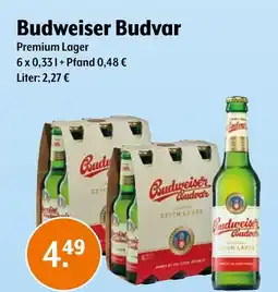 Trink und Spare Budweiser budvar budweiser budvar premium lager Angebot