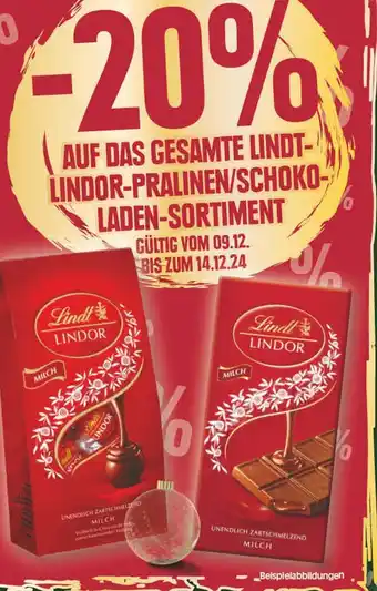 Edeka Lindt - 20% Angebot