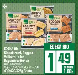 Edeka Edeka bio dinkelkrusti, roggen-, vollkorn- oder baguettebrötchen Angebot