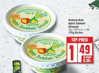 Edeka Siebenschuh apfel-zwiebel-schmalz Angebot