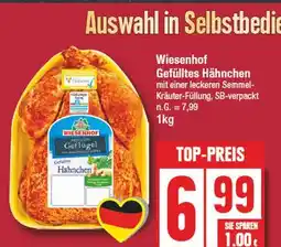 Edeka Wiesenhof gefülltes hähnchen Angebot