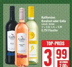 Edeka Barefoot oder gallo kalifornien Angebot