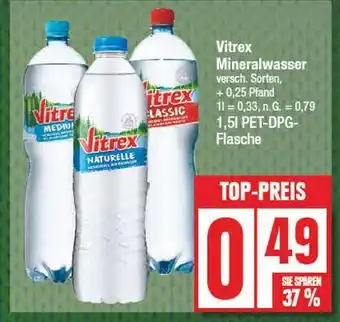 Edeka Vitrex mineralwasser Angebot