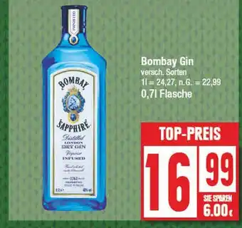 Edeka Bombay gin Angebot