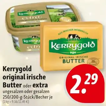 Nah & Frisch Kerrygold original irische Butter oder extra Angebot