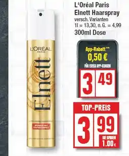 Edeka L'oréal paris elnett haarspray Angebot