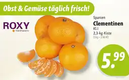 Nah & Frisch ROXY Spanien Clementinen Angebot