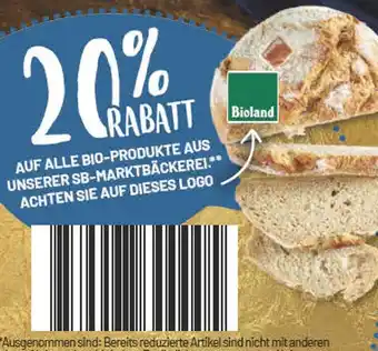 Edeka Bioland 20% rabatt Angebot