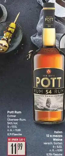 Edeka Pott rum 54 Angebot