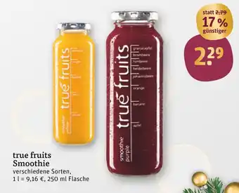 tegut True fruits smoothie Angebot