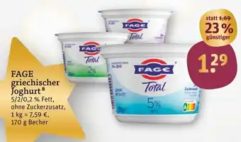 tegut Fage griechischer joghurt Angebot