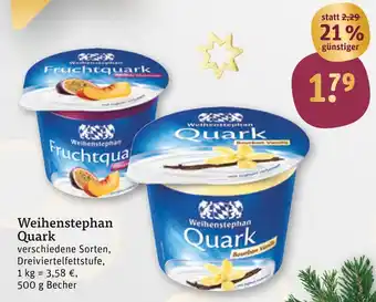 tegut Weihenstephan quark Angebot