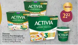 tegut Danone activia fruchtjoghurt Angebot