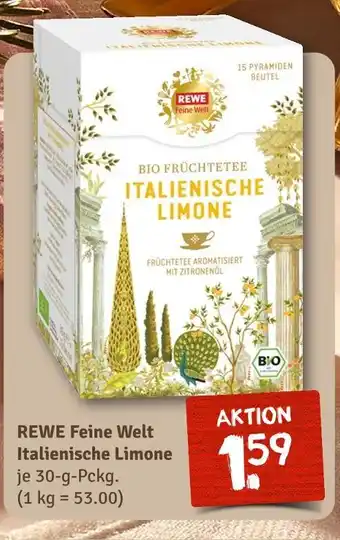 nahkauf Rewe feine welt italienische limone Angebot