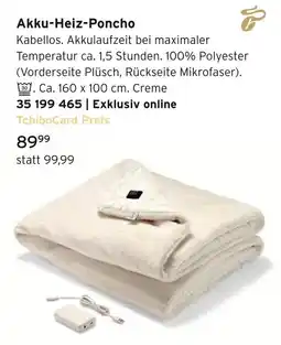 Tchibo Akku-heiz-poncho Angebot