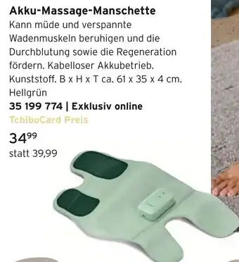 Tchibo Akku-massage-manschette Angebot