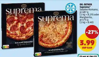 PENNY Dr. oetker suprema salame romano oder suprema margherita Angebot